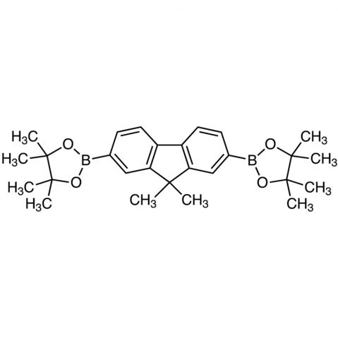 2,7-Bis(4,4,5,5-tetramethyl-1,3,2-dioxaborolan-2-yl)-9,9-dimethylfluorene Chemical Structure