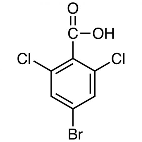 4-Bromo-2,6-dichlorobenzoic Acid 化学構造