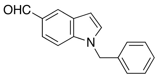 1-Benzylindole-5-carboxaldehyde التركيب الكيميائي