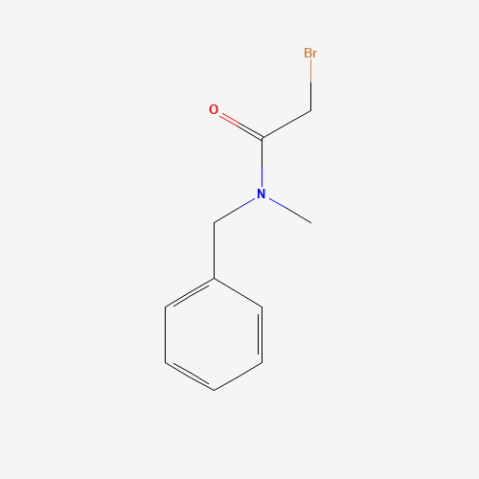 α-Bromo-N-benzyl-N-methylacetamide Chemical Structure