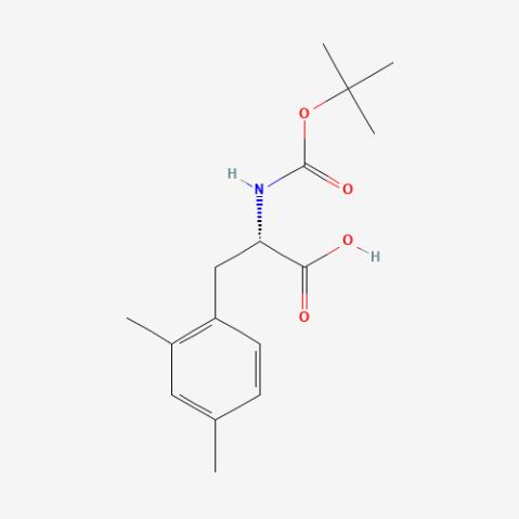 Boc-L-2,4-dimethylphenylalanine Chemical Structure