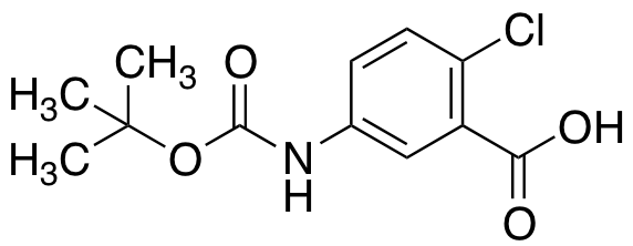 Boc-5-amino-2-chlorobenzoic acid Chemical Structure