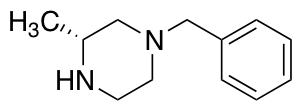 1-Benzyl-3(R)-methyl-piperazine Chemical Structure