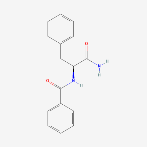 Bz-L-Phe-NH2 Chemical Structure