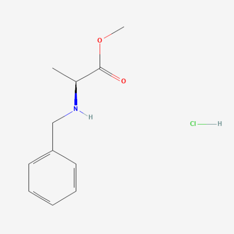 Bzl-L-Ala-OMe Hydrochloride 化学構造