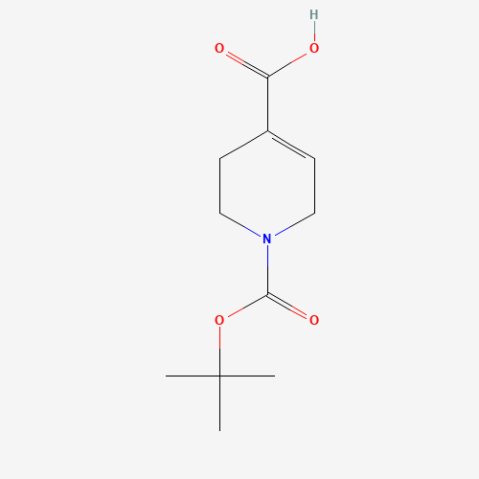 1-Boc-1,2,3,6-tetrahydropyridine-4-carboxylicAcid Chemical Structure