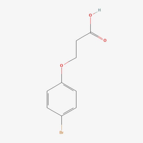 3-(4-bromophenoxy)propanoic acid Chemical Structure