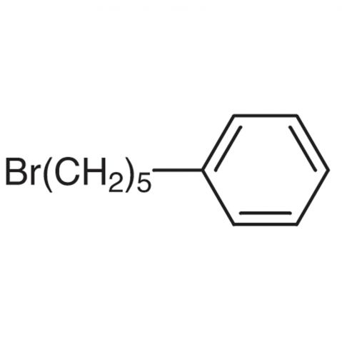 (5-Bromopentyl)benzene 化学構造