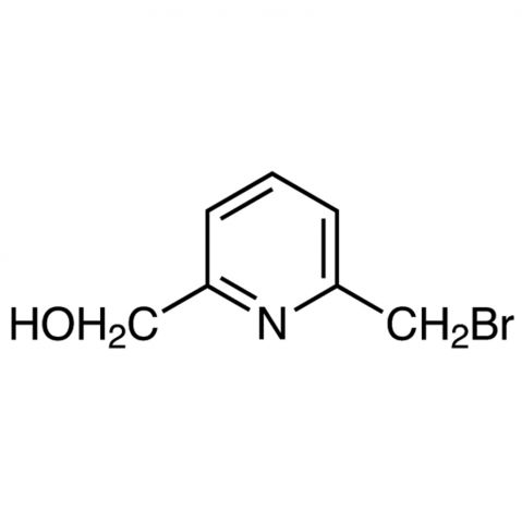 6-(Bromomethyl)-2-pyridinemethanol Chemische Struktur