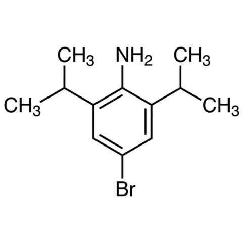 4-Bromo-2,6-diisopropylaniline التركيب الكيميائي