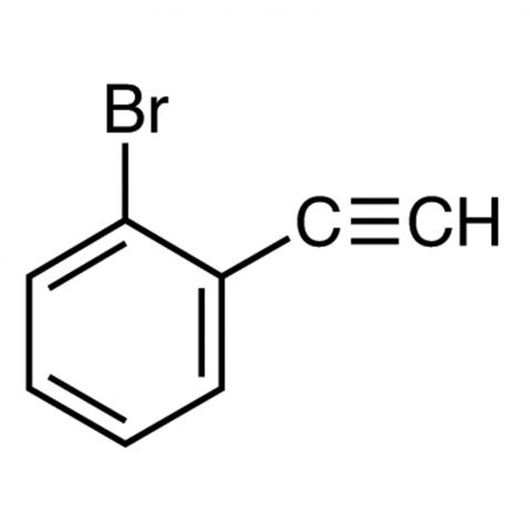 1-Bromo-2-ethynylbenzene Chemical Structure