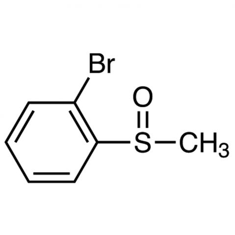 2-Bromophenyl Methyl Sulfoxide Chemical Structure