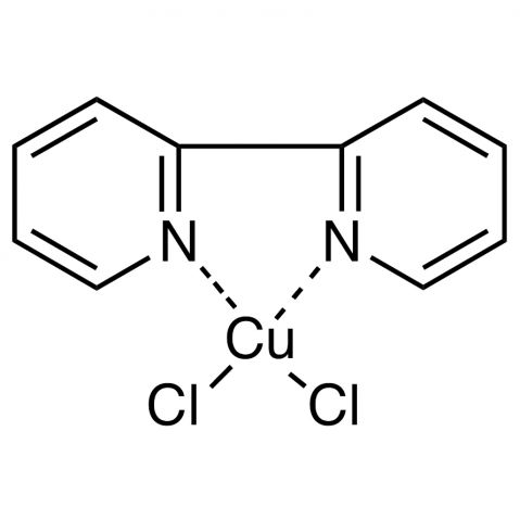 (2,2'-Bipyridyl)dichlorocopper(II) Chemische Struktur