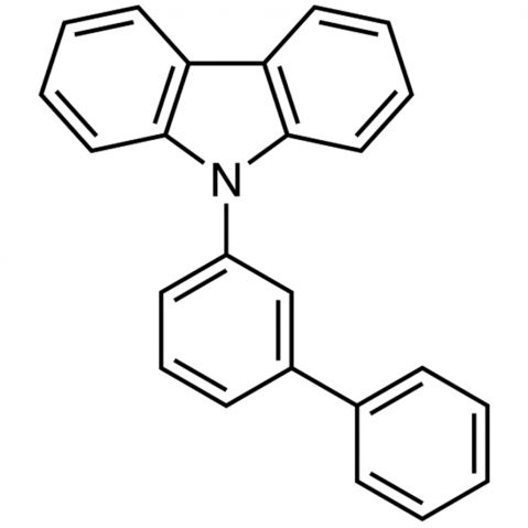 9-([1,1'-Biphenyl]-3-yl)-9H-carbazole Chemische Struktur