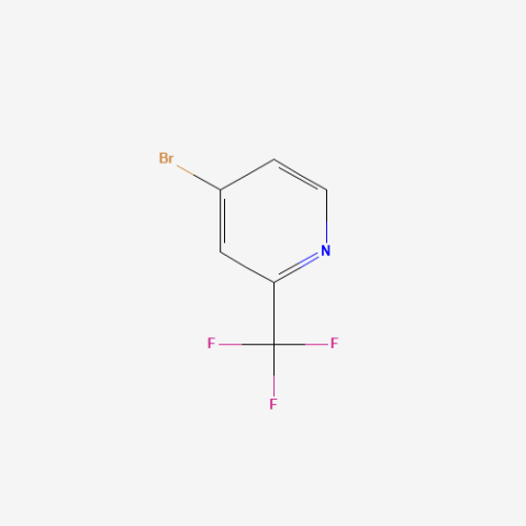 4-Bromo-2-(trifluoromethyl)pyridine Chemical Structure