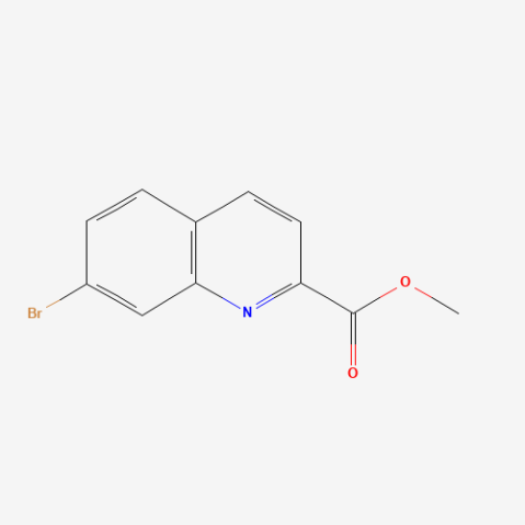 7-Bromoquinoline-2-carboxylic acid Methyl ester Chemical Structure