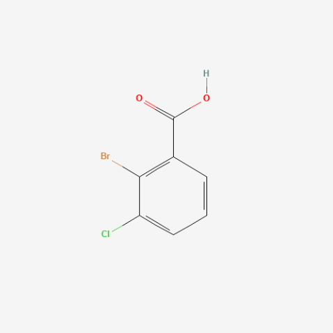 Benzoic acid, 2-bromo-3-chloro-;2-Brom-3-chlorobenzoic acid التركيب الكيميائي