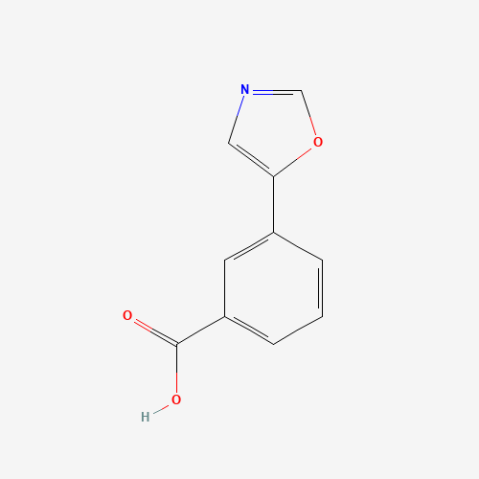 3-(5-Oxazolyl)benzoic Acid Chemical Structure