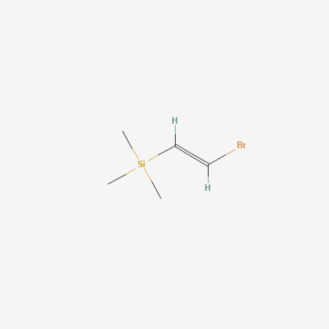 (2-Bromovinyl)trimethylsilane Chemical Structure