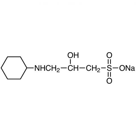 CAPSO Sodium Salt Chemical Structure