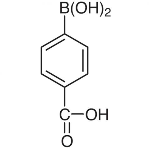 4-Carboxyphenylboronic acid (contains varying amounts of Anhydride) التركيب الكيميائي