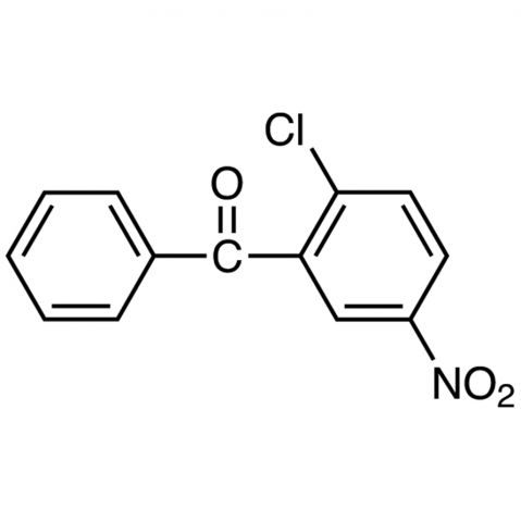 2-Chloro-5-nitrobenzophenone التركيب الكيميائي