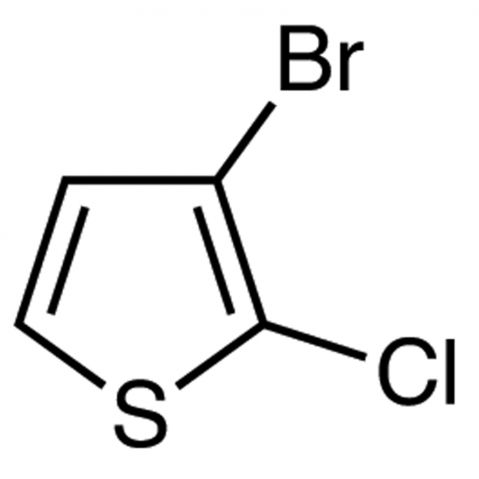 2-Chloro-3-bromo thiophene Chemische Struktur