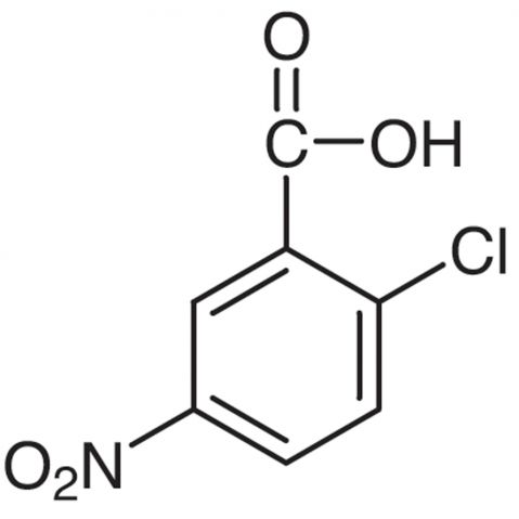 2-Chloro-5-nitrobenzoic Acid Chemical Structure