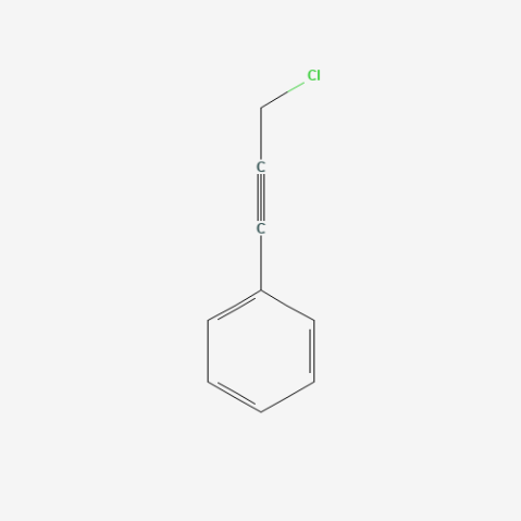 3-Chloro-1-phenyl-1-propyne Chemical Structure