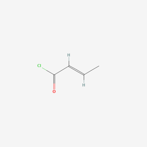 Crotonoyl chloride Chemische Struktur