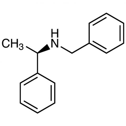 (R)-(+)-N-Benzyl-α-methylbenzylamine Chemical Structure