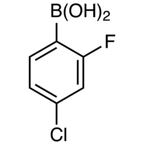 4-Chloro-2-fluorobenzeneboronic acid Chemical Structure