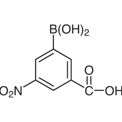 3-Carboxy-5-nitrophenylboronic Acid (contains varying amounts of Anhydride) Chemical Structure