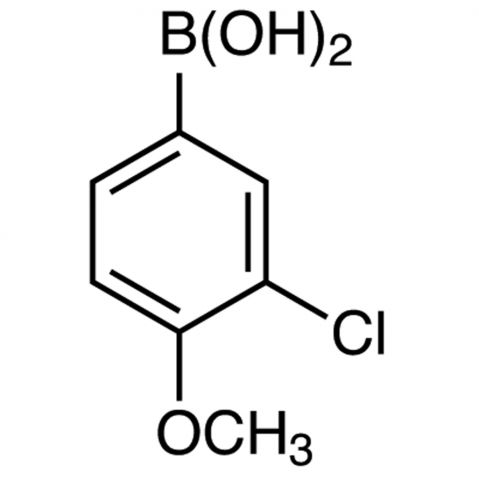 3-Chloro-4-methoxyphenylboronic acid Chemical Structure