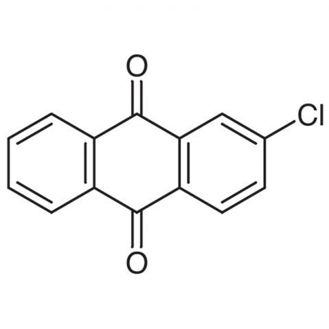 2-Chloroanthraquinone 化学構造