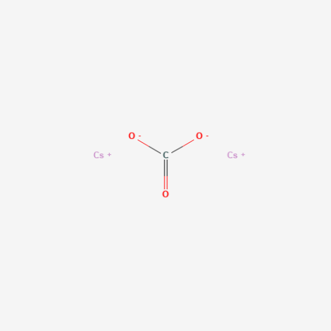 Caesium carbonate Chemische Struktur