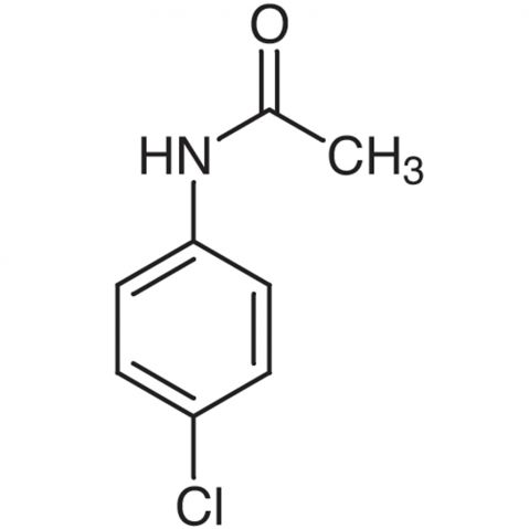 p-Chloroacetanilide 化学構造