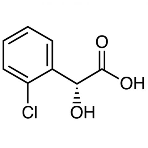 (R)-(-)-2-Chloromandelic acid التركيب الكيميائي