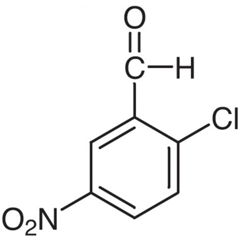 2-Chloro-5-nitrobenzaldehyde 化学構造