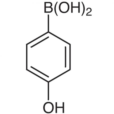 4-Hydroxyphenylboronic Acid (contains varying amounts of Anhydride) Chemical Structure