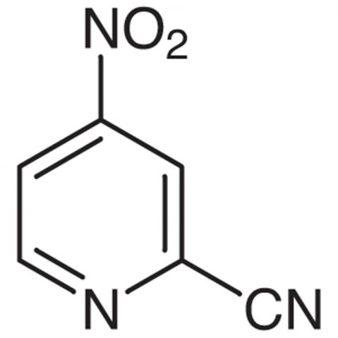 2-Cyano-4-nitropyridine Chemical Structure