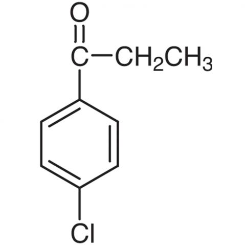 4'-Chloropropiophenone Chemische Struktur