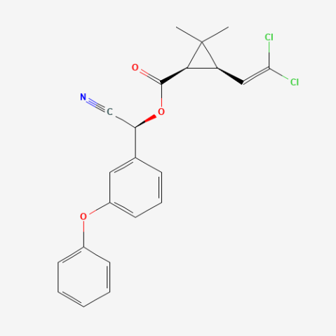 beta-Cypermethrin التركيب الكيميائي