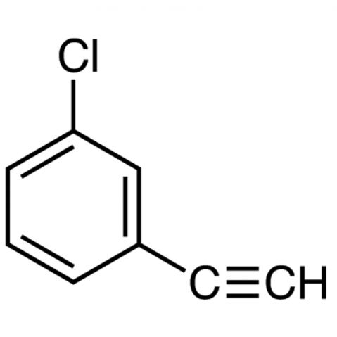 3-Chloro-1-ethynylbenzene Chemische Struktur