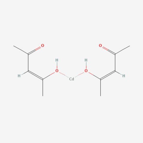 Cadmium acetylacetonate التركيب الكيميائي