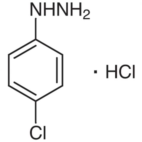 4-Chlorophenylhydrazine Hydrochloride Chemical Structure