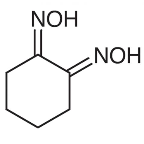 1,2-Cyclohexanedione dioxime Chemische Struktur