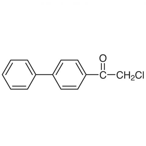 2-Chloro-4'-Phenylacetophenone Chemical Structure