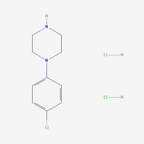 1-(4-Chlorophenyl)piperazine dihydrochloride التركيب الكيميائي