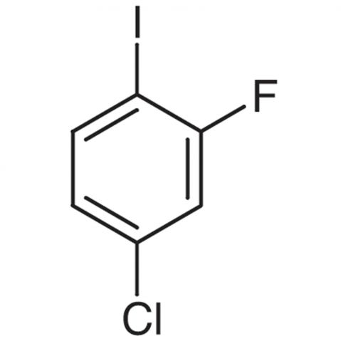 4-Chloro-2-fluoro-1-iodobenzene Chemical Structure